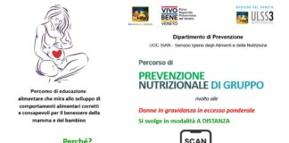 Gestanti in sovrappeso: dal SIAN dell’Ulss 3 anche percorsi di gruppo Gestanti in sovrappeso: i percorsi proposti dal SIAN dell'Ulss 3