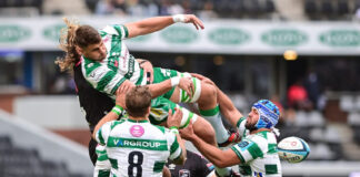 I Leoni del Benetton battono gli Squali di Durban Squali di Durban contro Leoni del Benetton - foto Ufficio Comunicazione Benetton Rugby