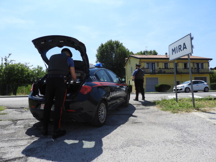 Mira, i Carabinieri in azione