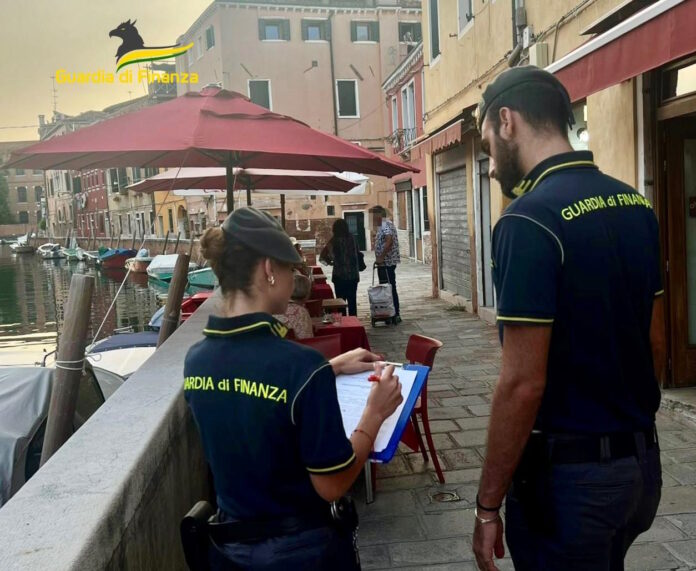 Guardia di Finanza a Venezia