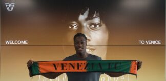 Issa Doumbia al Venezia FC Issa Doumbia - foto Ufficio Comunicazione Venezia FC