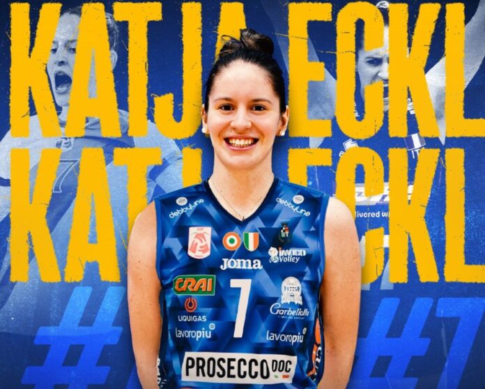Katja Eckl - foto dal sito dell'Imoco Volley