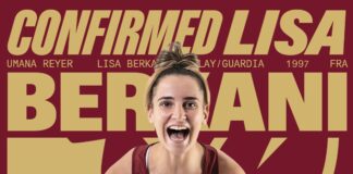 L’Umana Reyer Venezia rinnova l’accordo con Lisa Berkani Lisa Berkani - dal sito dell'Umana Reyer Venezia