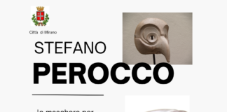 Le maschere teatrali di Stefano Perocco in mostra a Mirano Le maschere teatrali di Stefano Perocco