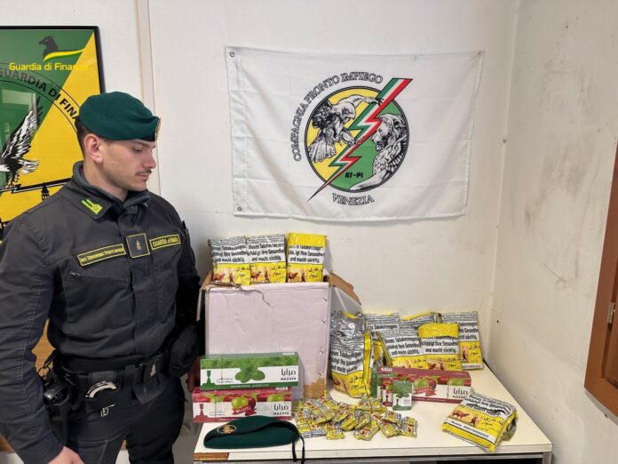 I Baschi Verdi con i tabacchi lavorati esteri di contrabbando