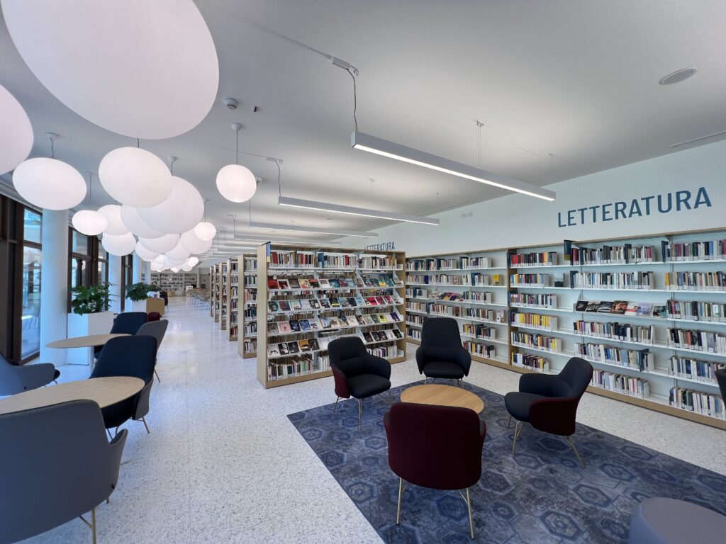 La nuova ala della Biblioteca VEZ
