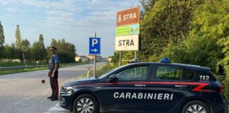 Stra, arrestato per lesioni 48enne senza fissa dimora Stra, i Carabinieri in azione