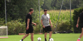 Primo allenamento e convocati del Venezia FC Eusebio Di Francesco - Primo allenamento con il Venezia