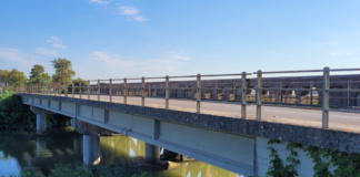 Al via domani interventi su alcuni ponti nelle strade gestite dalla Città Metropolitana Il ponte sul canale Maranghetto lungo la S.P. 42 a cavallo tra i comuni di Caorle e Concordia Sagittaria