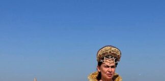 Debora Caprioglio sarà Caterina Cornaro nel corteo della Regata Storica Debora Caprioglio nei panni di Caterina Cornaro