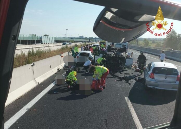 Incidente stradale in A4