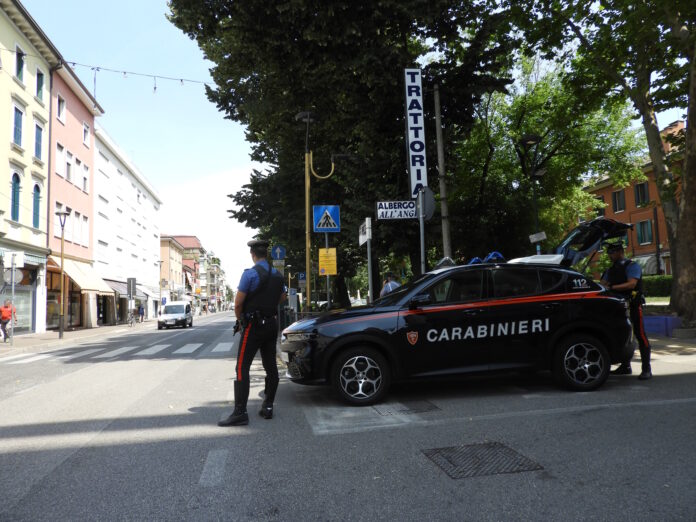 Quartiere Piave a Mestre, i Carabinieri in azione