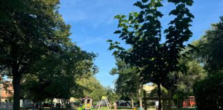 Chioggia, Giardini di Viale Umbria riqualificati Viale Umbria a chioggia, i giardini riqualificati