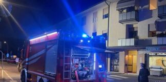 Incendio in una palazzina a Fontane di Villorba: sette persone intossicate