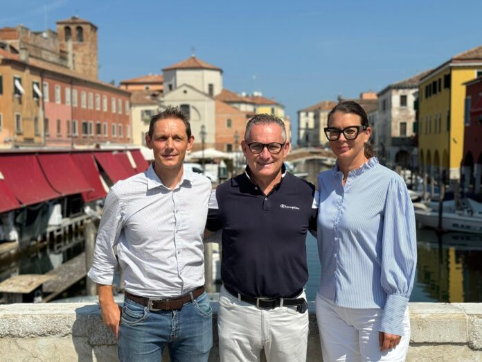 Health City Manager a Chioggia: Da sx, G.Stival, Ass. S.Marangon, C.Spinato Health City Manager a Chioggia: Da sx, G.Stival, Ass. S.Marangon, C.Spinato