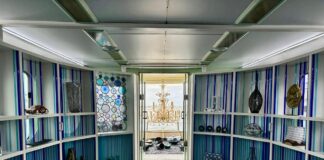 Glass Bateo, al via la prima mostra itinerante nei canali di Venezia Glass Bateo, gli interni