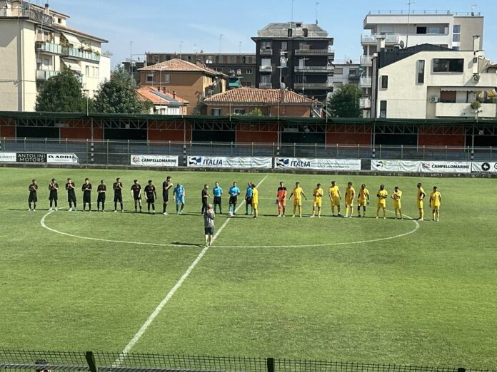 Mestre-Chions, primo turno di Coppa Italia - foto Notizieplus