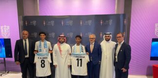 Due talenti dall’Arabia Saudita alle giovanili del Treviso FBC I due calciatori con i vertici del Treviso FBC