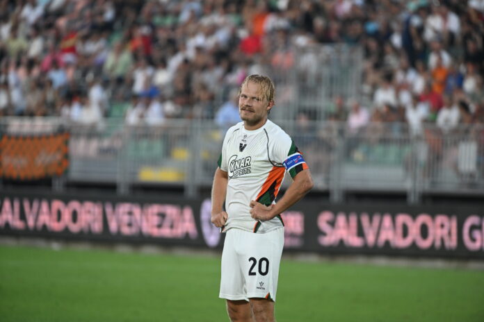 Joel Pohjanpalo, capitano del Venezia FC - foto ©Andrea Pattaro/Vision