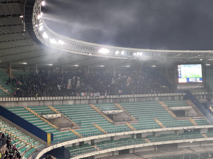 Hellas Verona-Venezia FC, il settore dedicato ai tifosi ospiti