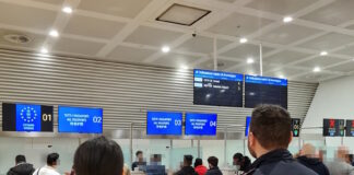 Ultras croati bloccati all’aeroporto: volevano andare in Scozia per la partita ma erano colpiti da Daspo Polizia di Frontiera in azione all'Aeroporto Marco Polo di Tessera