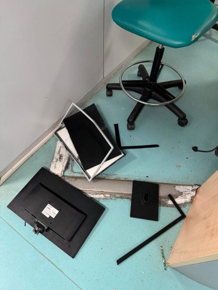 Pronto Soccorso di Mestre, i danni in sala d’attesa causati da un individuo violento Pronto Soccorso di Mestre, i danni in sala d’attesa causati da un individuo violento