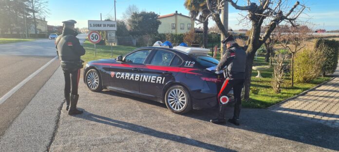 Carabinieri di San Donà in azione Carabinieri di San Donà in azione