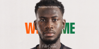 Fali Candé al Venezia FC Fali Candé