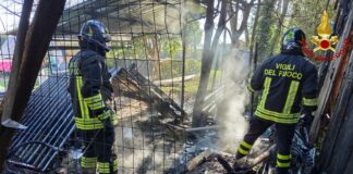 Incendio di un’abitazione a Miane e di un ricovero attrezzi a Vedelago, furgoncino rovesciato a Preganziol: i soccorsi dei vigili del fuoco Intervento dei Vigili del Fuoco