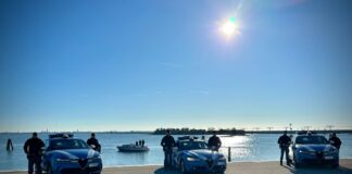 Capodanno, per la sicurezza impiegati 167 uomini della Polizia di Stato Polizia si Stato, Volanti terrestri e lagunari