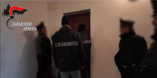 Arrestata banda di spacciatori di droga, avevano minacciato di bruciare vivo un debitore Carabinieri di Venezia
