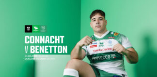 Connacht-Benetton, ecco il XV biancoverde Connacht-Benetton