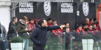 Di Francesco post Venezia-Roma: “Mi girano le scatole perché la squadra è viva” Eusebio Di Francesco in Venezia-Roma - foto Andrea Pattaro @Vision