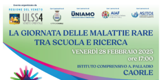 Giornata Mondiale delle malattie rare, un evento formativo a Caorle Locandina Giornata Malattie Rare 2025
