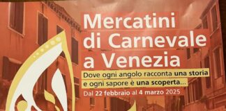 A Venezia arrivano i Mercatini di Carnevale Mercatini di Carnevale a Venezia, la locandina