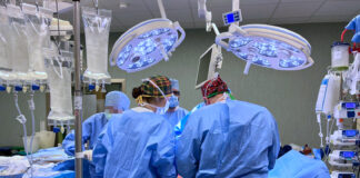 Donazione multiorgano all’Ospedale di Portogruaro Ospedale di Portogruaro, la fase di prelievo degli organi in sala operatoria