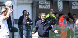 Di Francesco post Venezia-Milan: “Questo è un risultato ingiusto e lo dico ad alta voce” Eusebio Di Francesco in Venezia-Milan - foto Andrea Pattaro@Vision