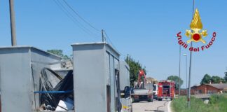 Cavarzere, danneggiata condotta di gas metano durante lavori agricoli Cavarzere, danneggiata condotta di gas metano durante lavori agricoli