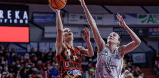 Gara1 semifinale playoff Umana Reyer Venezia-La Molisana Magnolia Campobasso 75-66 Reyer-Campobasso - foto: sito web Umana Reyer Venezia