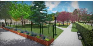 Via Tasso, il parco rinasce: ok alla riqualificazione completa Via Tasso Parco Rendering