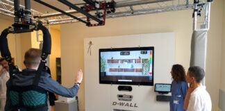 Al Ca’ Foncello apparecchiature robotiche per la riabilitazione dei pazienti complessi Apparecchiature robotiche per la riabilitazione al Ca' Foncello