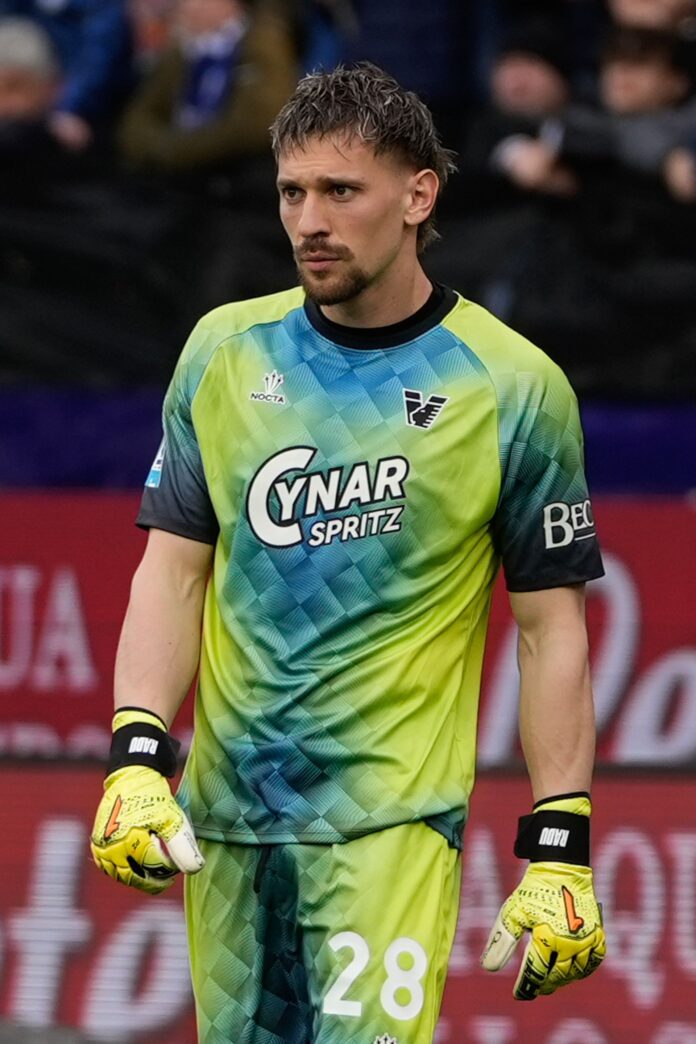 Ionut Radu, portiere del Venezia FC - foto dal sito del Venezia FC Ionut Radu, portiere del Venezia FC - foto dal sito del Venezia FC