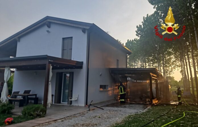 Zero Branco, la pompeiana andata in fiamme Zero Branco, la pompeiana andata in fiamme