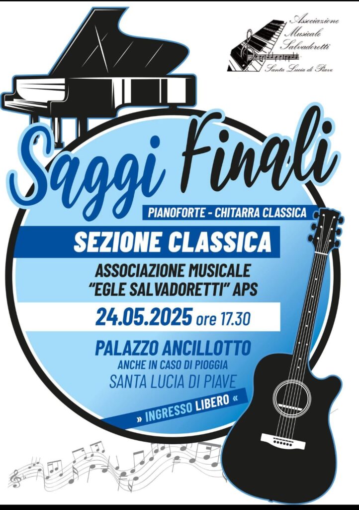 Saggio Finale a Palazzo Ancilotto di Santa Lucia di Piave