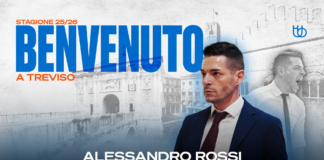 Alessandro Rossi è il nuovo allenatore di Treviso Basket Alessandro Rossi
