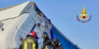 Cessalto, incidente in A4 con 4 mezzi coinvolti: 2 feriti Cessalto, incidente sull'autostrada A4