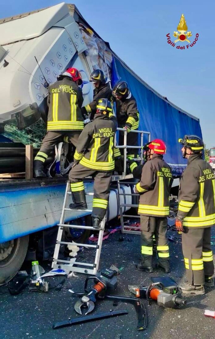 Cessalto, incidente sull'autostrada A4 Cessalto, incidente sull'autostrada A4