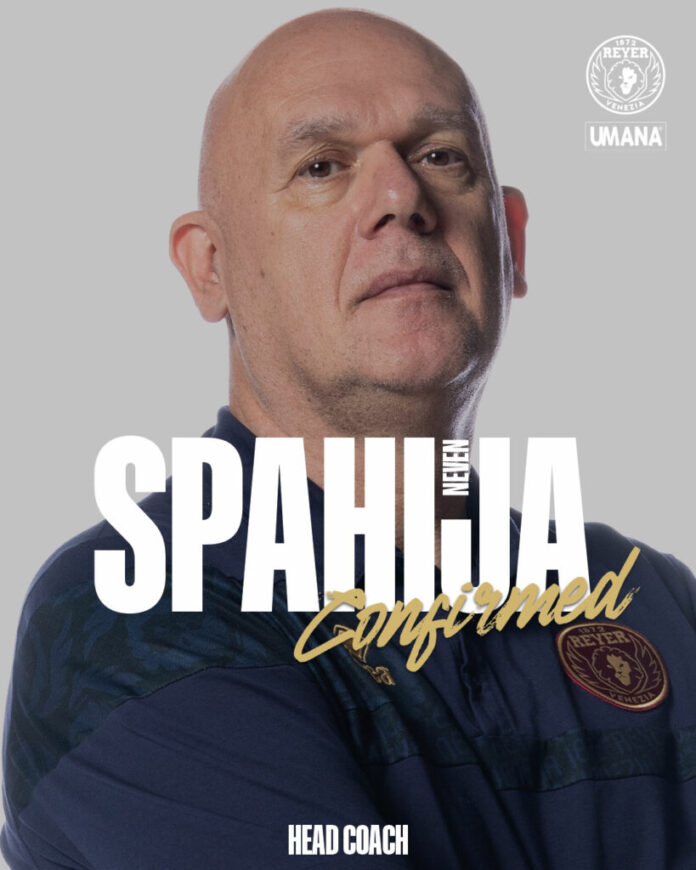 Neven Spahija confermato Neven Spahija confermato