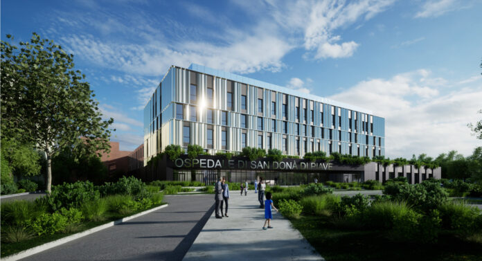 San Donà di Piave, il rendering dell'Ospedale San Donà di Piave, il rendering dell'Ospedale