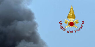 Cordignano, a fuoco un capannone Incendio in un capannone a Cordignano